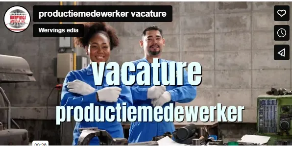 productiemedewerker vacature