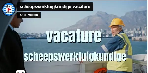 scheepswerktuigkundige vacature