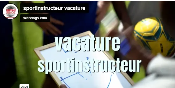 sportinstructeur vacature